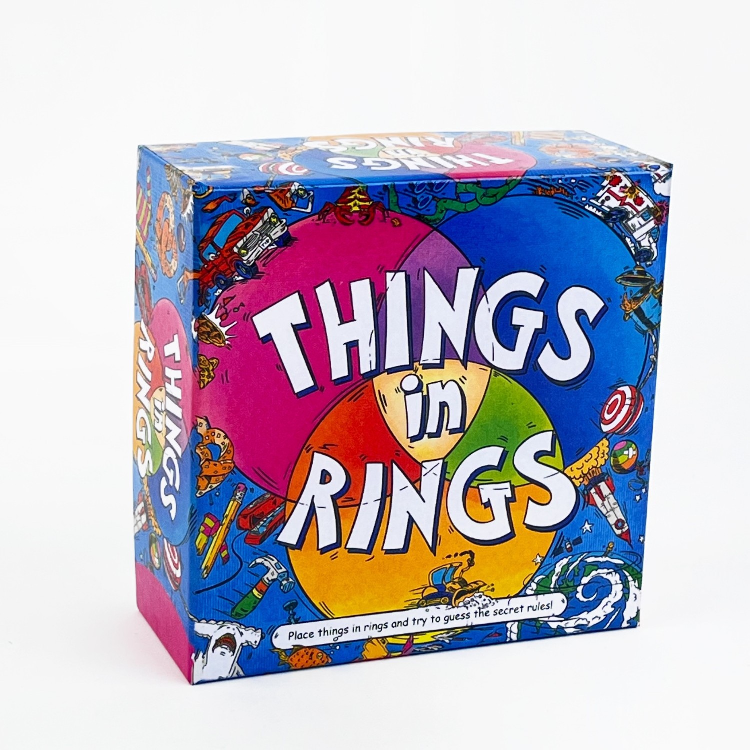 Board Game Heat - Dingen in ringen Familiekaart Lighthearted Logica-kaartspel