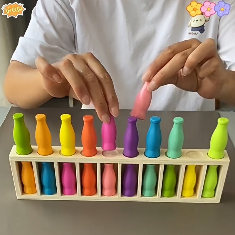 Board Game Ludo - Fun Bottle Color Raten Uitdaging Spel