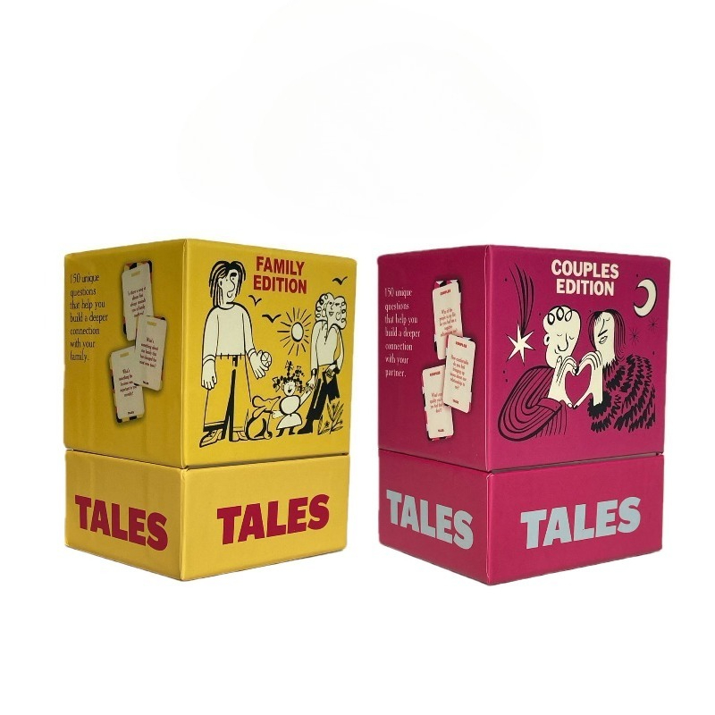 Board Game Unmatched - TALES Communicatie Vraag-en-antwoord Kaarten Koppels Dating