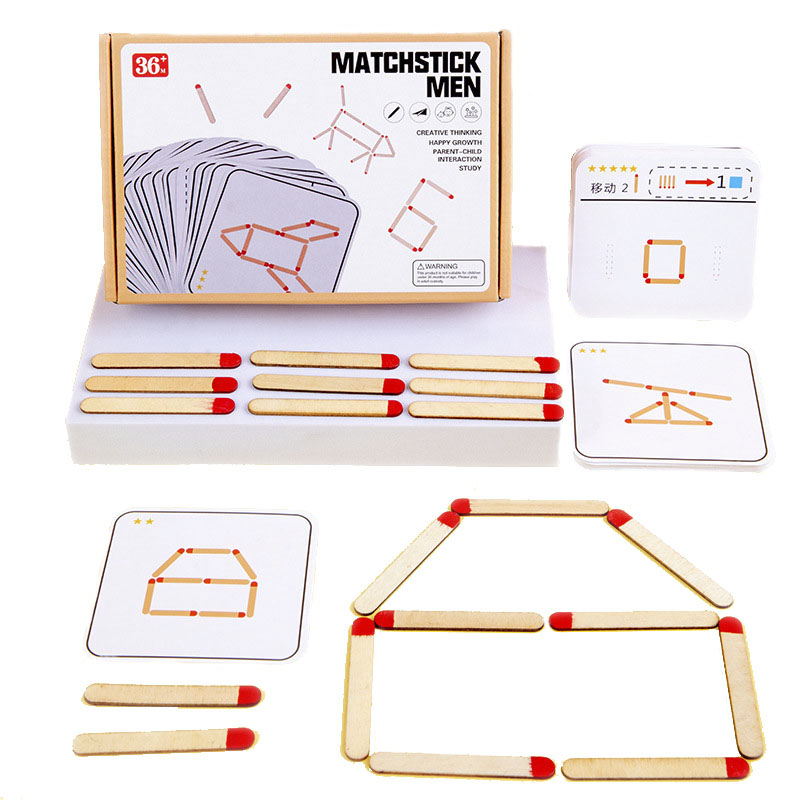 Board Game China - Montessori Wedstrijden Puzzels Game Houten Speelgoed
