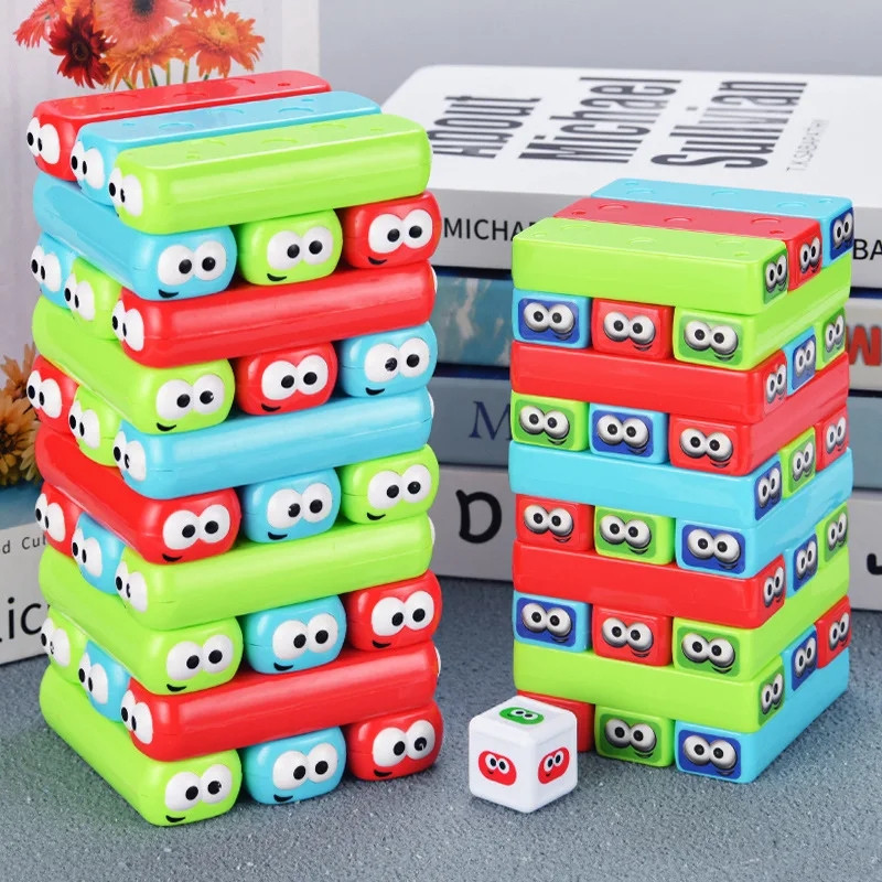 Board Game Jenga - Interessante Stapeltoren Kinderen Speelgoed Ouder-Kind Games