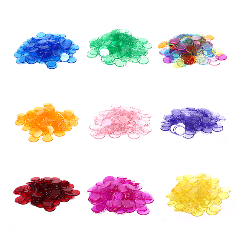 Board Game Impostor - 100 stuks Wiskunde Onderwijsactiviteit Witte 19mm