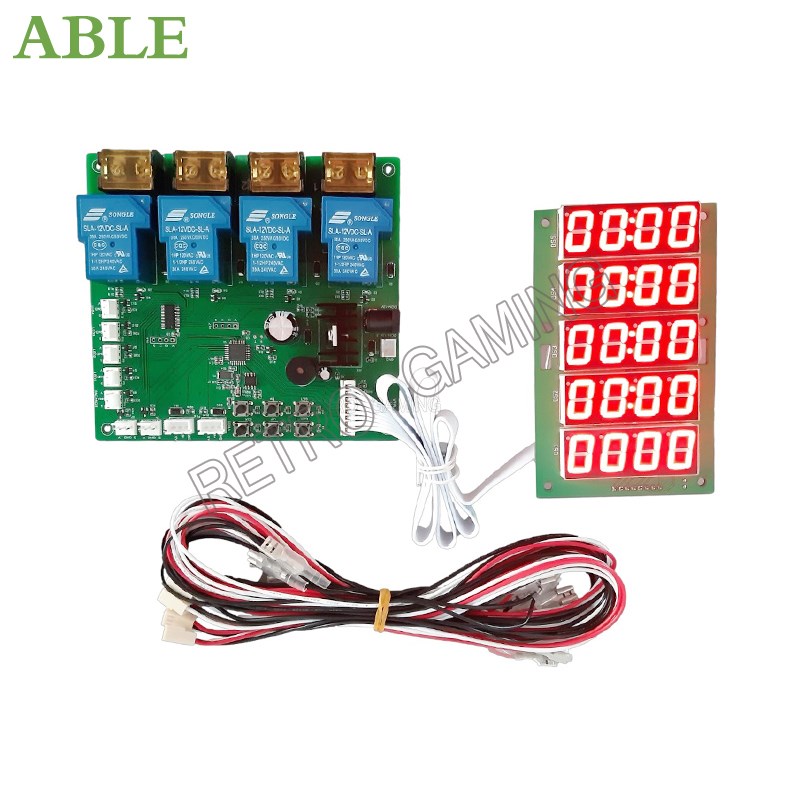 Board Game Impostor - JY-215 Ingebouwde Teller 4-kanaals Timer Board