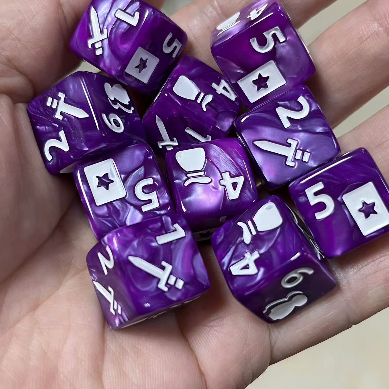 Board Game Ludo - 10 stuks set nieuwe 16 mm