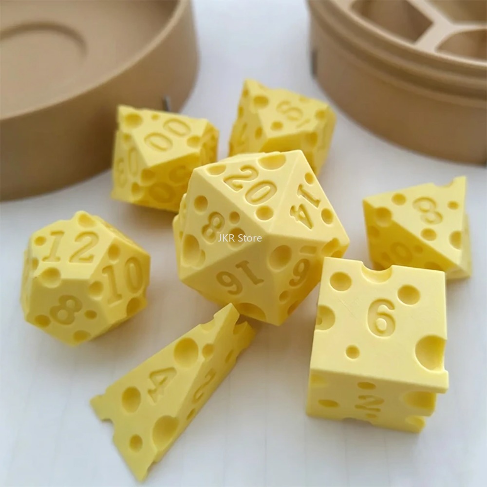 Onregelmatige Kaas Dobbelstene - Board Game Organization recensie en prijs
