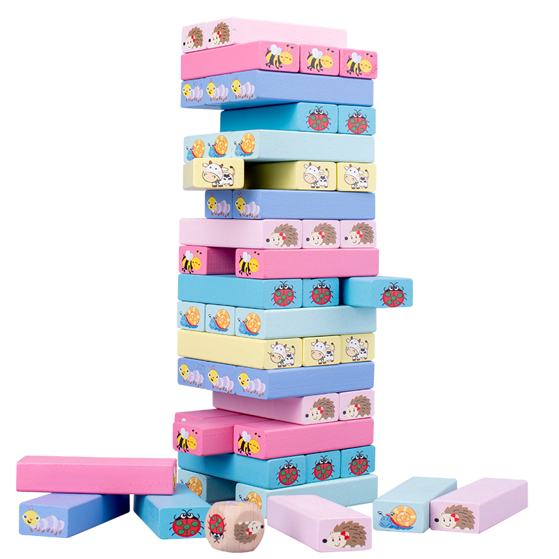 Nummer Dier Houten Blokken Spe - Board Game Jenga recensie en prijs