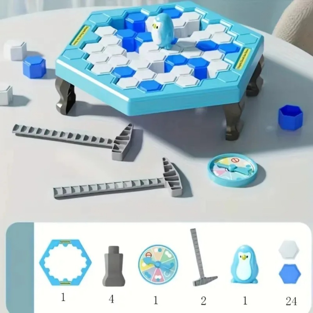 Save Penguin IJsbreker Speelgo - Board Game Jenga recensie en prijs