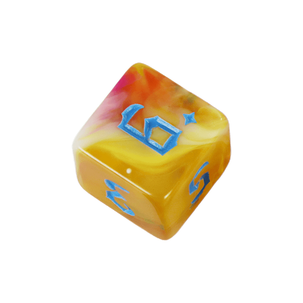 7-delige bordspel dobbelstenen - Board Game Font recensie en prijs