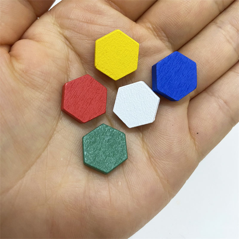 50 Stuks Houten Zeshoekige Pri - Board Game Impostor recensie en prijs