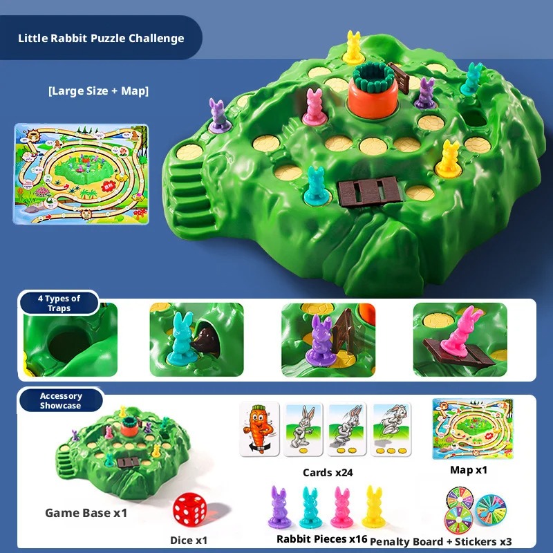 Hot Sale Fun Toy Rabbit Trap V - Board Game Heat recensie en prijs