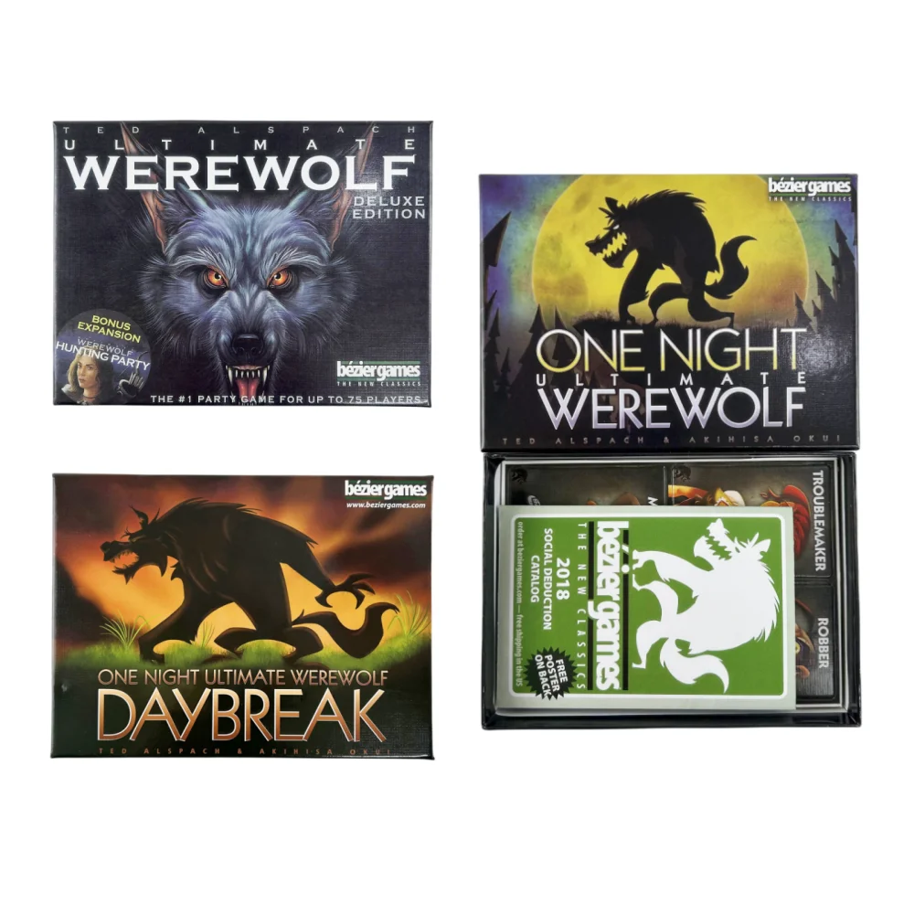 One Night Ultimate Werewolf Ca - Board Game Werewolf recensie en prijs