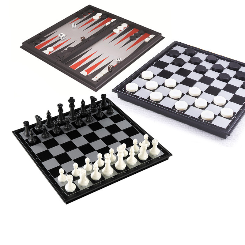 Opvouwbaar magnetisch schaaksp - Board Game Ludo recensie en prijs