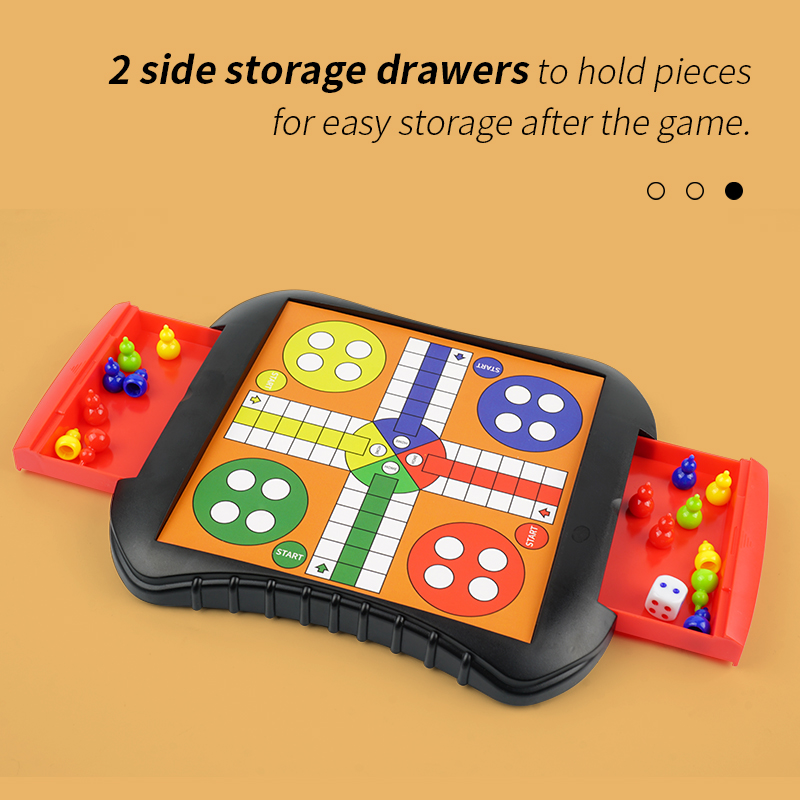 7-in-1 bordspelset voor gezinn - Board Game Ludo recensie en prijs