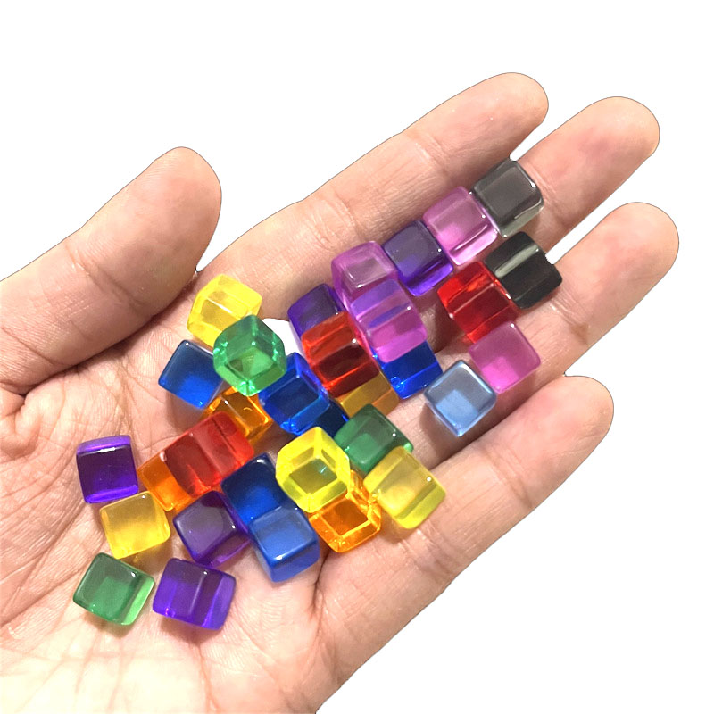 100 Stks/set 8Mm Heldere Kubus - Board Game Impostor recensie en prijs