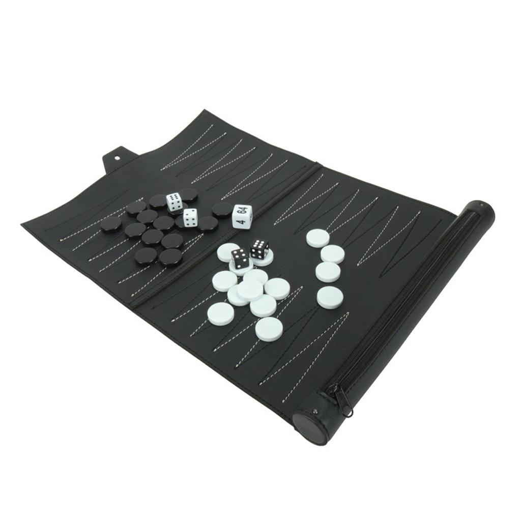 Vintage PU Lederen Backgammon  - Board Game For 5 Players recensie en prijs