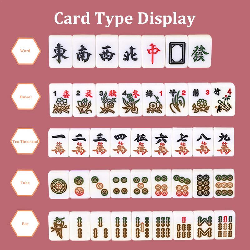 Mahjong Sets Bordspel Met Grot - Board Game Organization recensie en prijs