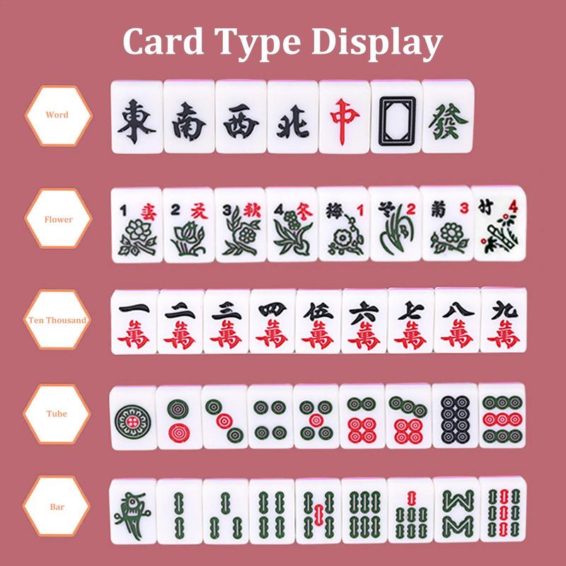 Mahjong Sets Bordspel Met Grot - Board Game Organization recensie en prijs
