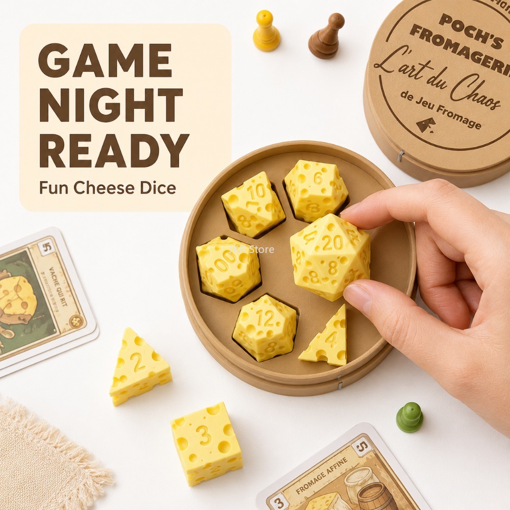Creatieve onregelmatige kaasdo - Board Game Organization recensie en prijs