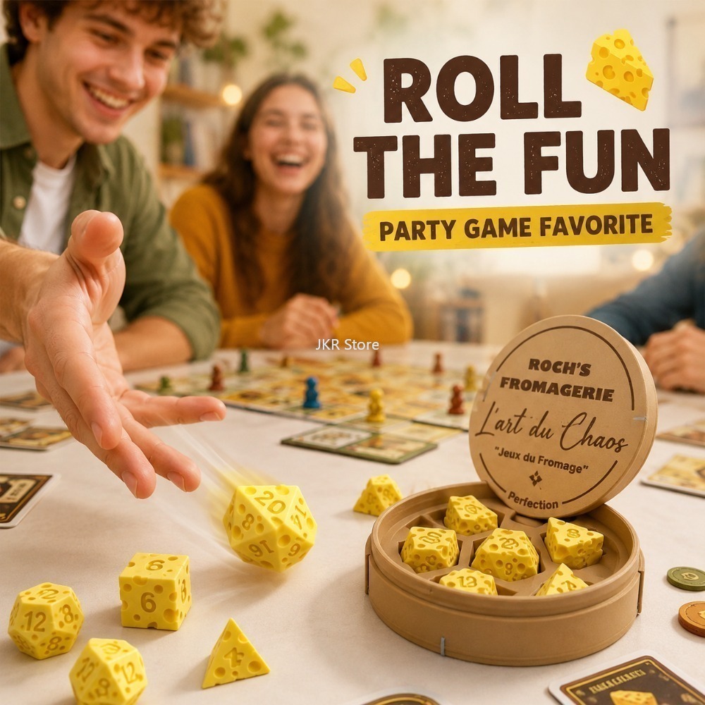 Creatieve onregelmatige kaasdo - Board Game Organization recensie en prijs