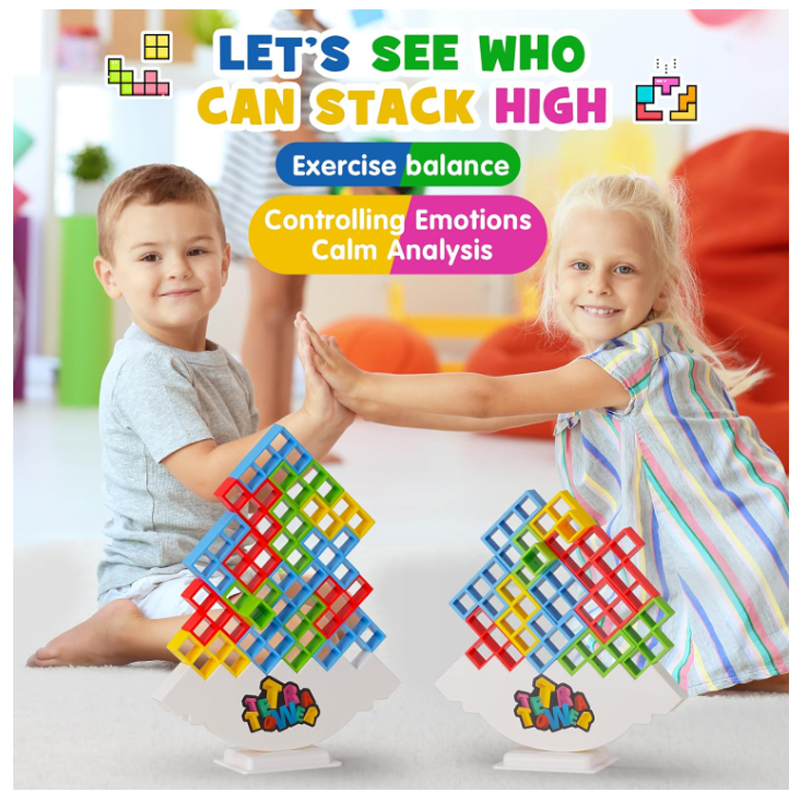Nieuwe 3D Tetris Tower Balanci - Board Game Saboteur recensie en prijs