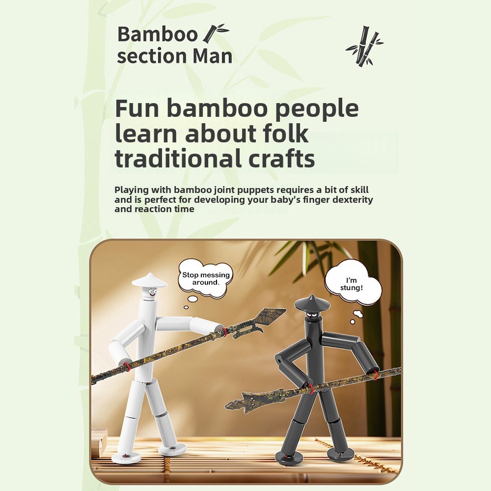 Bamboe Man-gevechtsspeelgoed v - Board Game China recensie en prijs