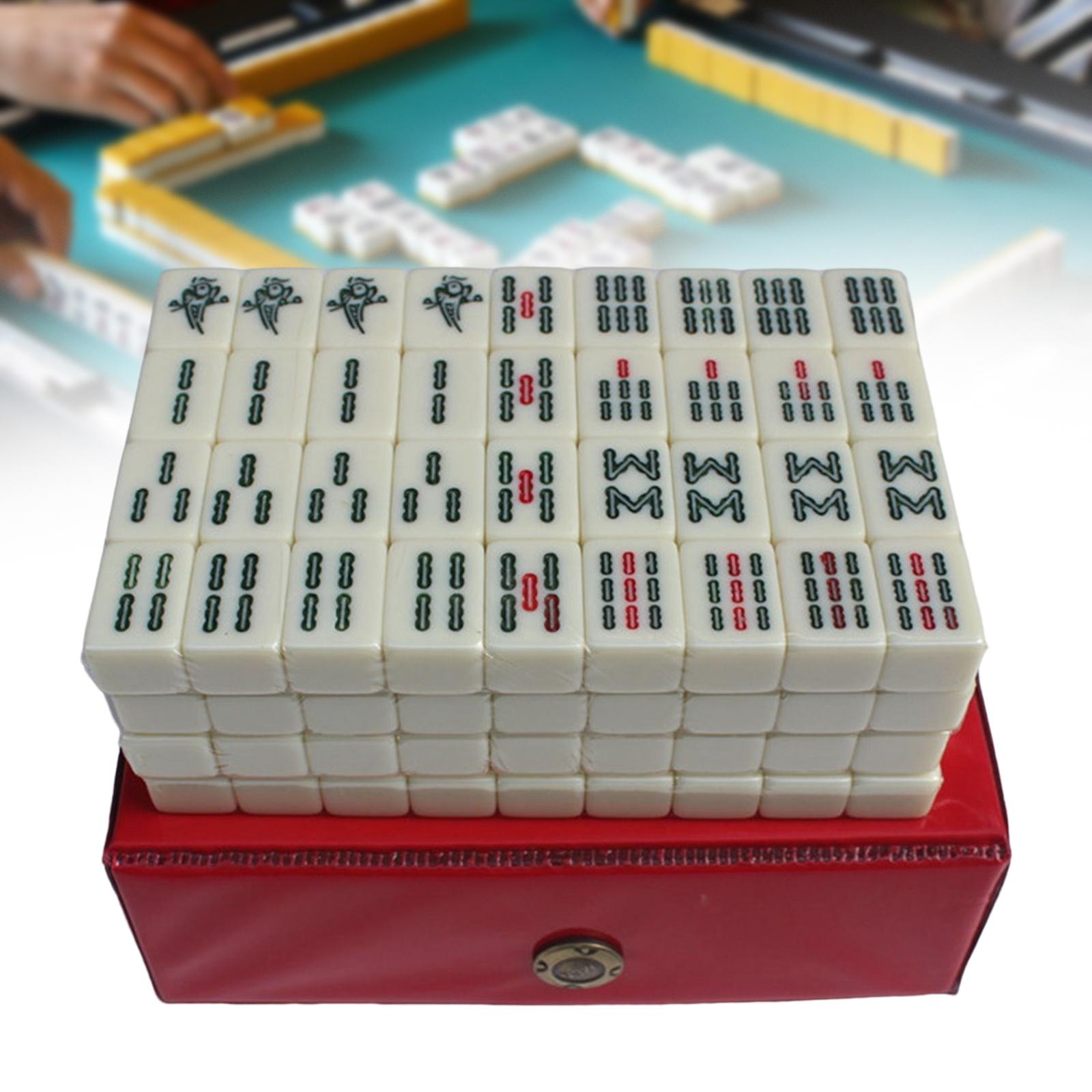 Draagbare Complete Mahjong Spe - Board Game Jenga recensie en prijs