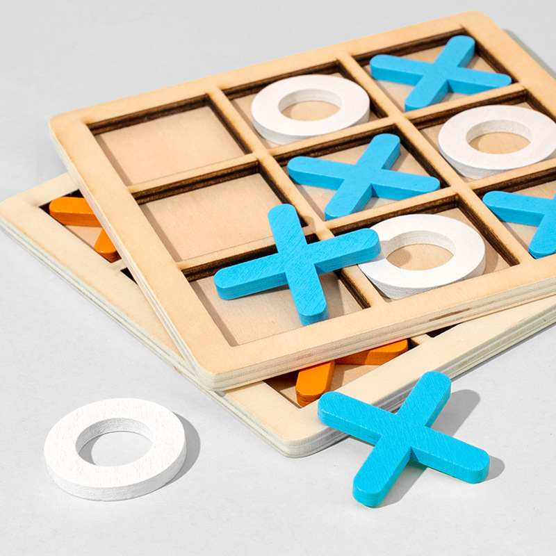 Houten Tic Tac Toe Bordspel Sp - Board Game Fun recensie en prijs