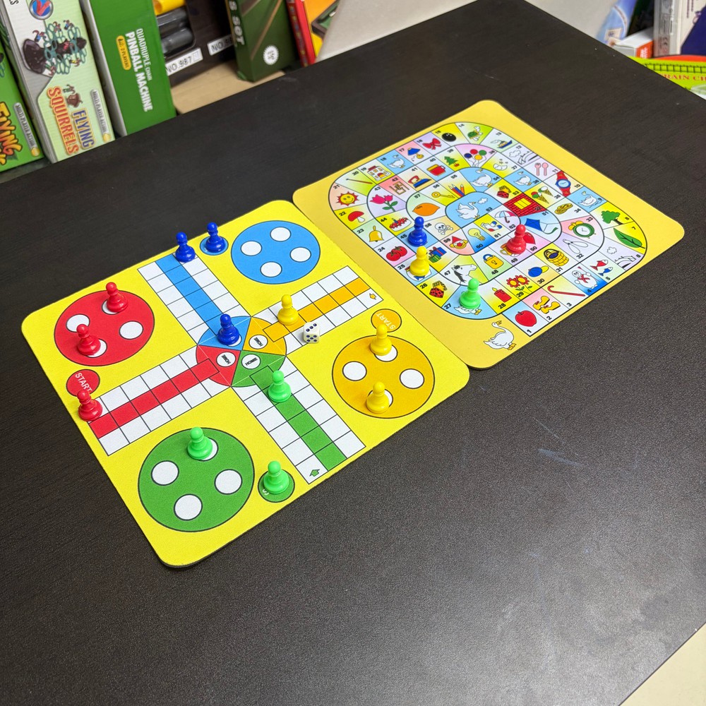2-delige Ludo en Zwaan bordspe - Board Game Ludo recensie en prijs