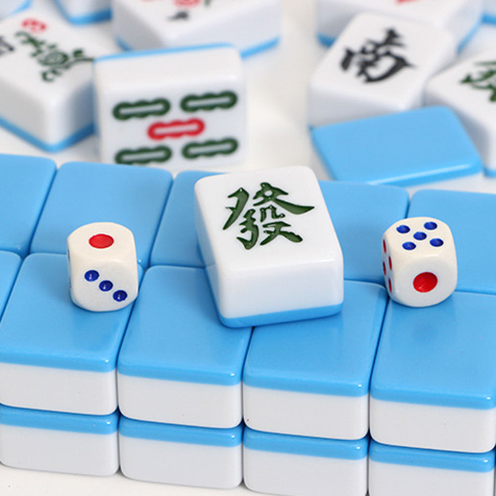 Draagbare reismini-mahjong-set - Board Game Organization recensie en prijs