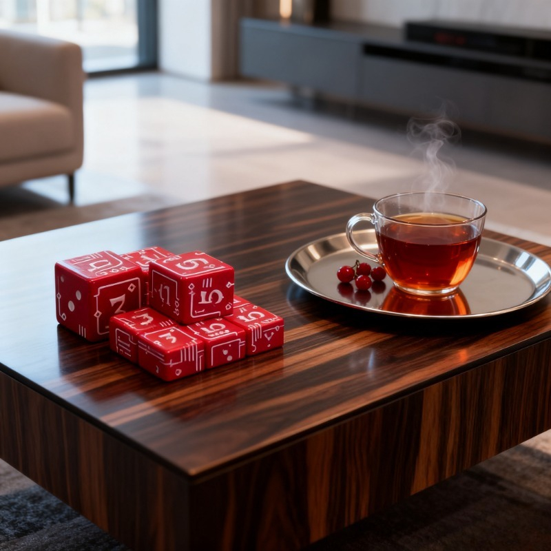 D6 Mechanische Stijl Polyhedra - Board Game Font recensie en prijs