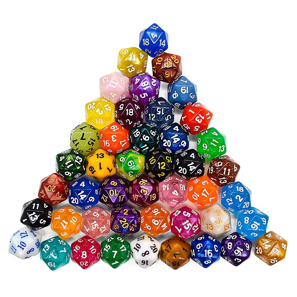 60 Stuks Multi-Zijdige Dices G - Board Game Heat recensie en prijs