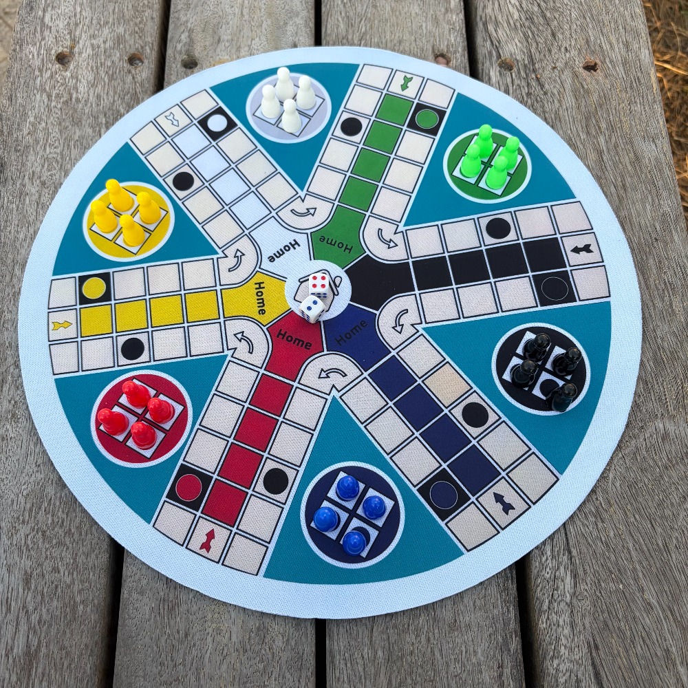 LUDO-spelbord voor 6 spelers,  - Board Game Ludo recensie en prijs