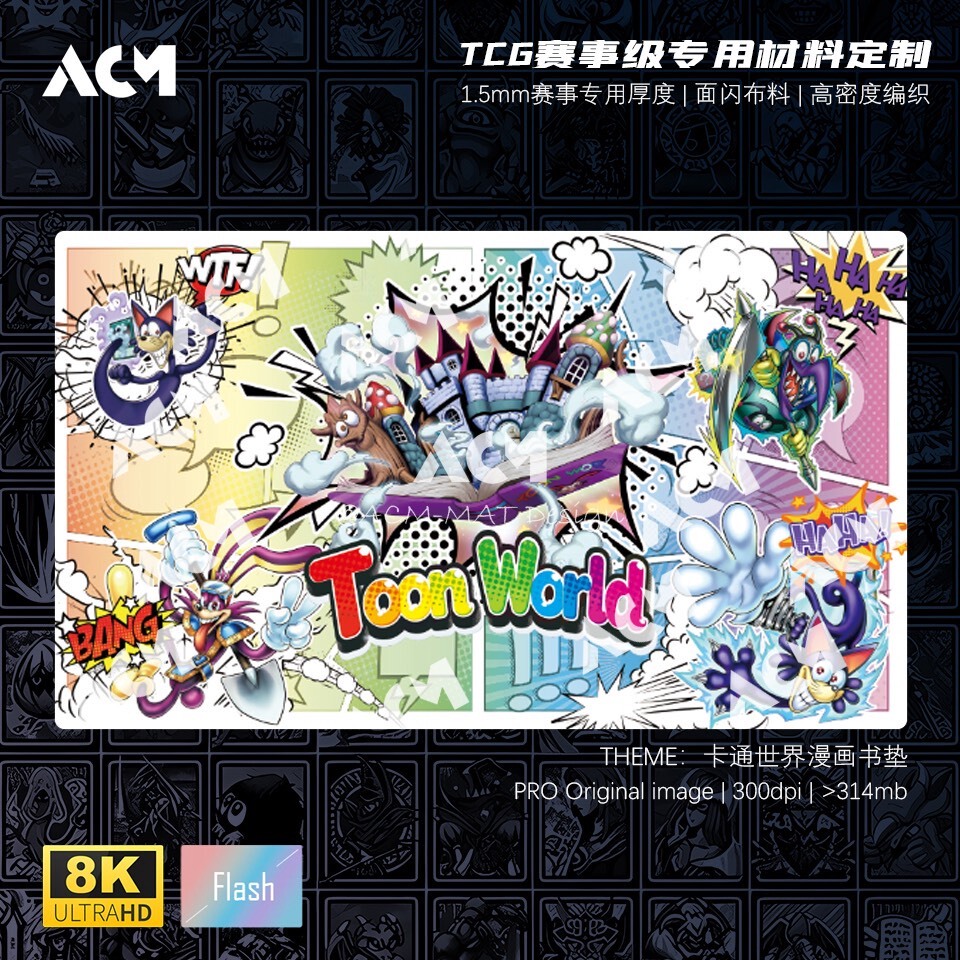 600x350mm Yu-Gi-Oh! Toon World - Board Game China recensie en prijs