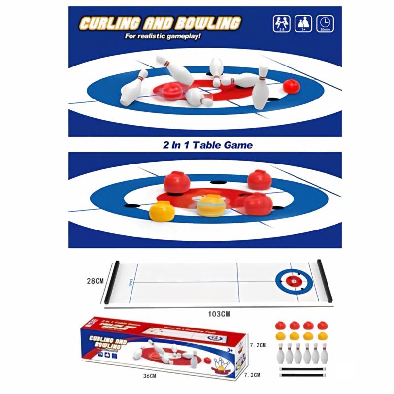 Nieuw Mini Curling & Bowling T - Board Game Arena recensie en prijs