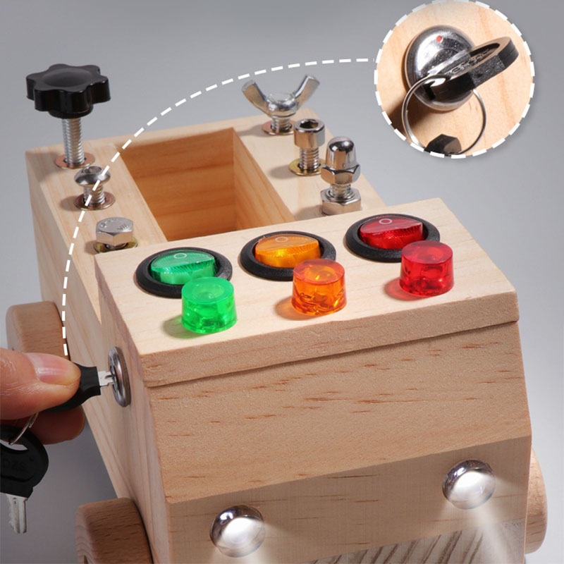 Houten Montessori Drukbord Zin - Board Game Organization recensie en prijs