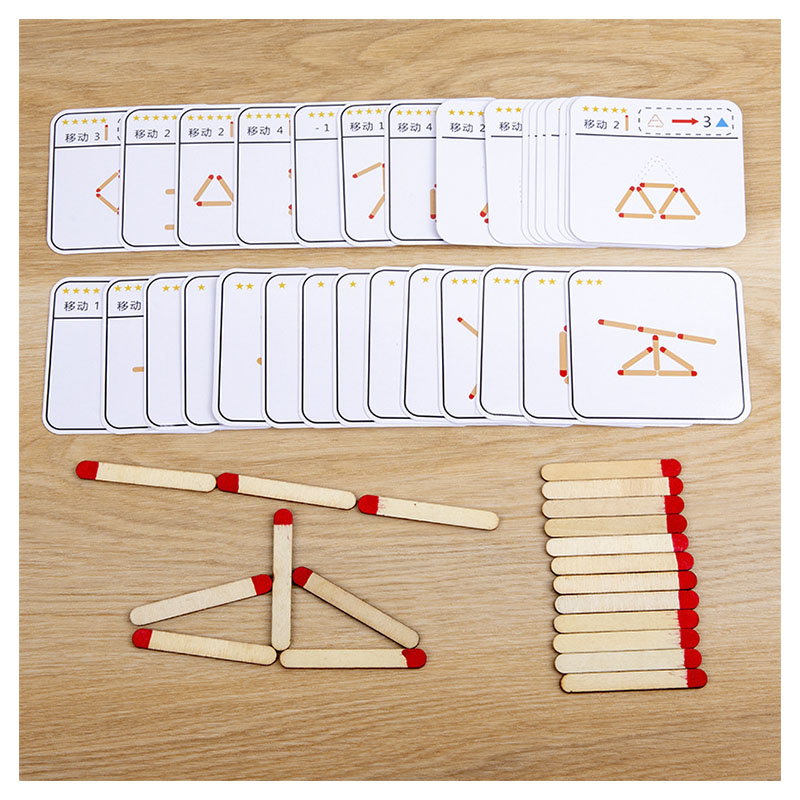 Montessori Matches Puzzels Spe - Board Game Fun recensie en prijs