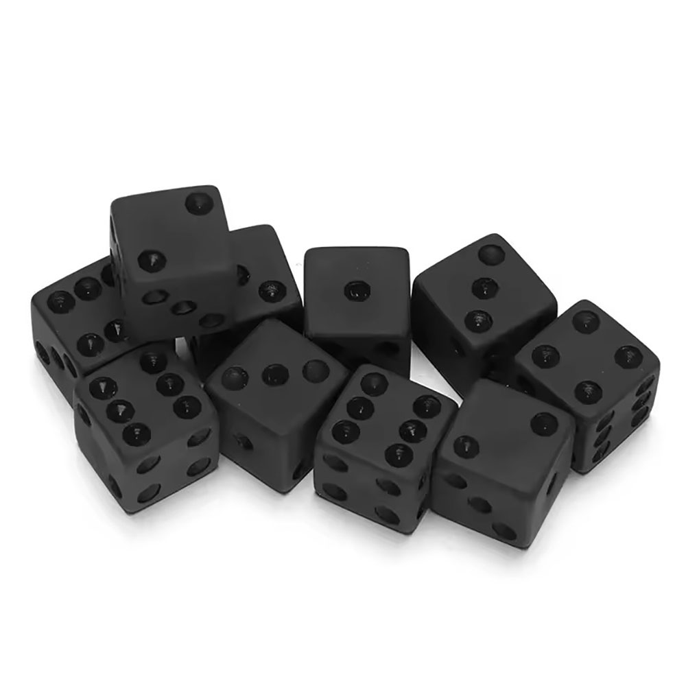 7-delige set nieuwe zwarte dob - Board Game Font recensie en prijs
