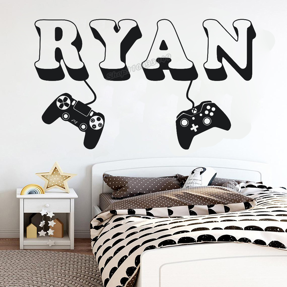 Gamer muursticker aangepaste n - Board Game Room recensie en prijs