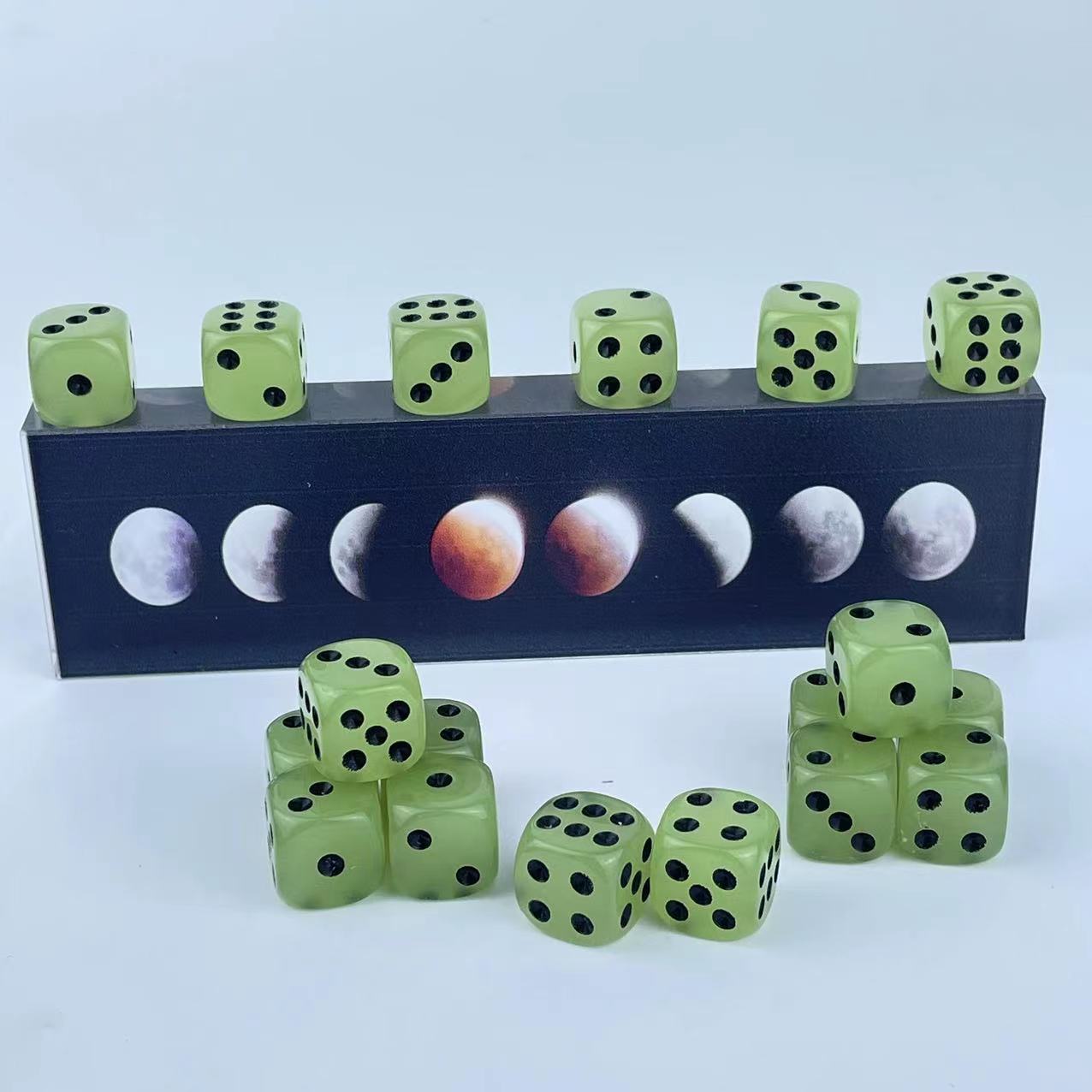 10-pack 14 mm D6 zeszijdige Gl - Board Game Yahtzee recensie en prijs