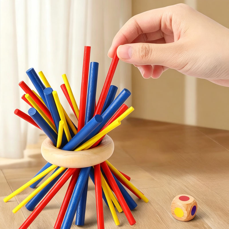 Balans & Plezier Houten Steeks - Board Game Fun recensie en prijs