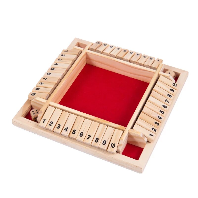 Houten dobbelstenen bordspel S - Board Game Organization recensie en prijs